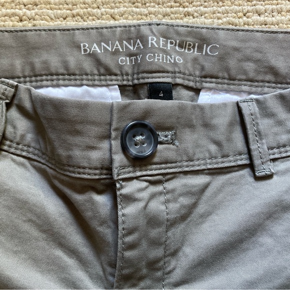 Banana Republic City Chino Pant Sz 4 - Picture 4 of 5